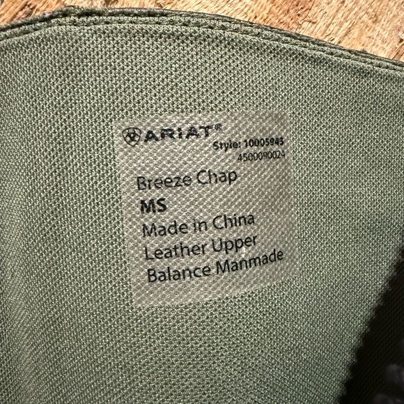 Ariat Leather Riding Half Chaps - Picture 2 of 4